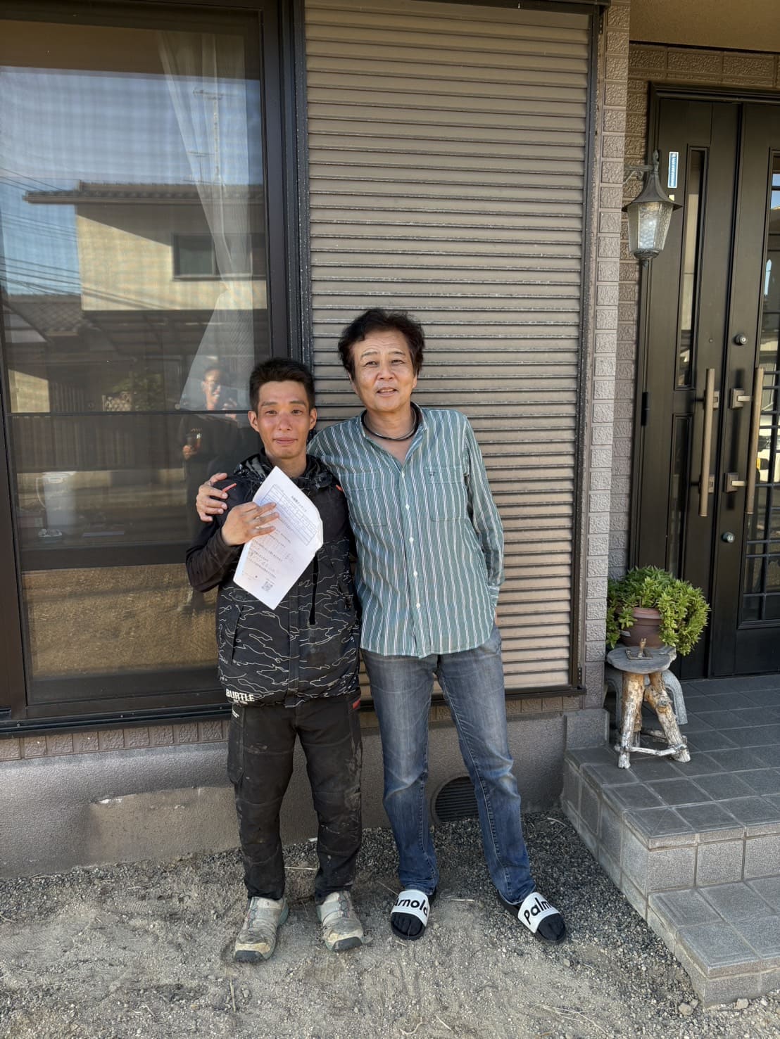 G様のお宅へ庭石の撤去に行って参りました！の画像