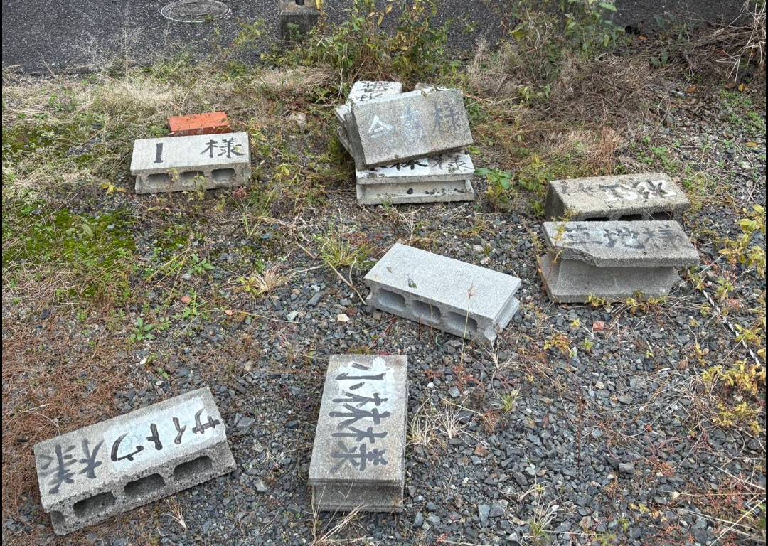 不要になったレンガの回収に行って参りました！の画像